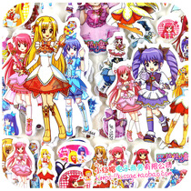 Ballala Little Magic Fairy Cartoon stickers Bubble stickers Childrens three-dimensional paste painting reward stickers Childrens cartoon stickers