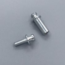 Furniture connector invisible screw fastener two-in-one connector wardrobe cabinet panel assembly hardware accessories