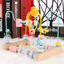 Baby children around the beads 1-3 years old 2 brain benefit intelligence development toys baby building blocks beads boys and girls early education