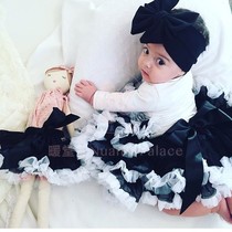 Spot Division Horse Warm Hall Dolly Children Baby Andromeda Skirt Ballet Dresses Cake Dresses Sweet retro collage