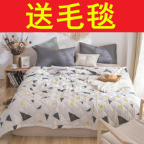 Summer quilt Air conditioning quilt Summer cool quilt Double machine washable spring and autumn quilt Summer ice silk quilt core Single thin quilt price