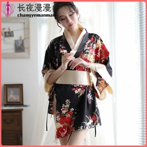 Spice Pajamas Woman Lace Passion Suit Small Chest Excise Private Clothing Day Style Kimono Uniform Emotional Intelligence Lingerie
