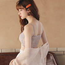 Lace Harness Vest Woman Anti-Walking Light Wrap Chest Type Underunderwear Inner Lap Strap Chest Cushion Sexy Beauty Back short trowel
