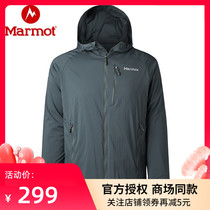 Marmot groundhog new sunscreen windproof and breathable mens sports sweat-absorbing and perspiration clothes with thin velvet inside