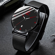 Minimalist Watches for Men Business Ultra Thin Quartz Watch