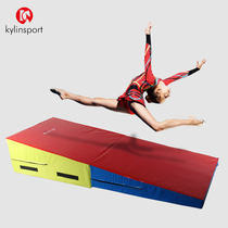 Supine-seat cushion Sports Dance Empty Overturning Triangle Slope Mat Sensation Training Jumping Box Folding Fitness Gymnastics Mat