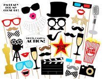 Cross - border sources 33 wedding birthday party Oscar for weird styling birthday party and wedding props