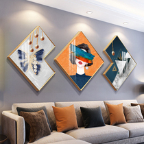 Light luxury figures living room decorative painting modern simple creative restaurant painting triptych mural sofa background wall hanging painting