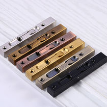 6-color complete dark latch box insert stainless steel wooden door double opening mother and child door Dark latch door with hardware invisible door
