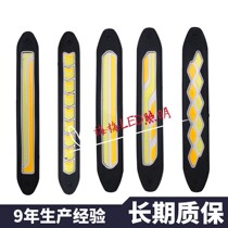 Bendable COB daytime running lights car modified daytime running lights soft silicone daytime running lights new ultra-thin two-color
