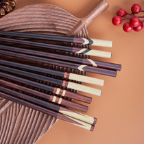 Japan imported chopsticks gift box light luxury high-end tableware chopsticks set one person one chopstick