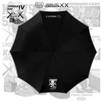 Tide brand kaws automatic folding car umbrella Sun protection rainproof dual-purpose multi-function reverse storage for men and womens cars