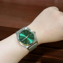 Nixon Mens and womens watch A0451696 silver green simple fashion neutral quartz watch