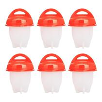 Silicone Egg Cooker Poacher Cup Hard Boiled Eggs without