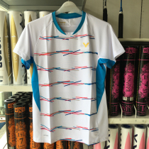 Special VICTOR VICTORY T90000 91000 badminton mens and womens tops short-sleeved competition suits summer