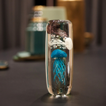 German original imported Leonardo lionato glass jellyfish decoration ornaments sent to the new home study