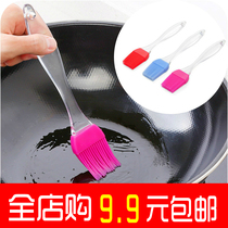 Small Barbecue Silica Gel Cooking Oil Sauce kitchen with tool brushed Baking Cake High Temperature Resistant Home Hair Baking Pancake Egg Liquid