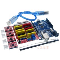 3D printer uno V3 control board cnc shield 4 a4988 engraving machine motor drive kit