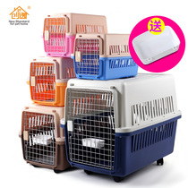 Pet flight box dog cage cat portable out dog small dog kitten consignment air large dog car small