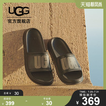 UGG2021 spring new mens sandals solid color logo casual lovers beach cool slippers 1108042