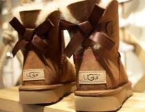 New Zealand Direct mail UGG mini bailey Second generation waterproof and anti-fouling butterfly knots snow boots trickles