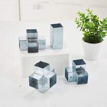 OLIVE ROUND TWO-PASS ACCESSORIES SHELF IRON PIPE SQUARE FLOOR ZINC PLATED ZINC PIPE IRON SHEET FREE OF WELDING FASTENING HARDWARE CONNECTORS