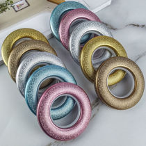 Frosted Roman circle nano curtain ring perforated curtain Roman circle silent and silenced Roman circle 10