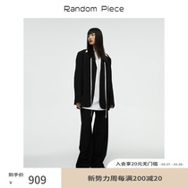 RandomPiece winter new Mao - wool mixed - up a buckle to dismiss the suit coat woman