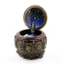 Sky City rotating childrens music box Music box Girlfriend child creative twelve constellations birthday gift Male