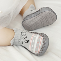 Summer baby shoes socks baby toddler socks newborn children floor socks spring and autumn non-slip soft bottom 036-12 months
