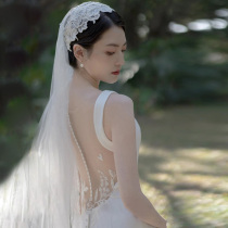 Satin Fish Tail Wedding Dress 2022 New Temperament Style Light Brigade Beat Out Door Veil Wedding White Dresses Dress Woman Spring Summer