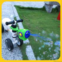 Cross Border Net Red Bike Blown Bubble Toy Fully Automatic Light Gathering Children Toy Popular Bubble Machine