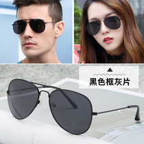 Male large face Color Hink mirror Korean version ink mirror pilot female type clammy glasses driver light color day and night Dual use