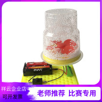 DIY science and technology small production electric electrostatic flying snow students invented handmade science experiment toys electric hail