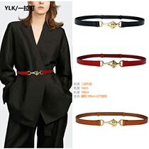 Small belt Women summer leather decoration with skirt suit waist belt fashion pants chain ins Wind Joker waist chain