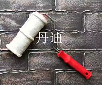 Antique brick roller artifact 8 inch embossing roller diatom mud modeling texture roller Art paint imitation brick tool