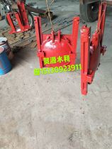 Cast iron gate integrated water outlet 200 x 200300400500600 steel gate manufacturer direct