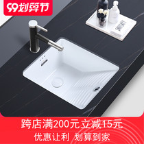 Balcony recessed basin basin ceramic laundry basin with washboard deepening laundry pool small laundry tank sink
