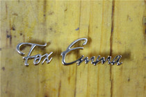 Handbag luggage hardware letter brand DIY hand accessories