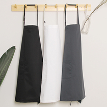 Ladies kitchen household apron Korean fashion waist painting supermarket hotel restaurant milk tea shop supermarket overalls