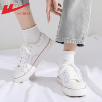 Huili womens shoes canvas shoes womens summer thin model 2021 new white casual Joker spring and autumn board shoes small white shoes