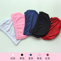 Solid color polyester non-hair fabric elastic comfortable adult men and women breathable swimming beach hair care PU waterproof swimming cap