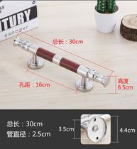 Stainless steel anti-theft door Aluminum alloy door Surface mounted concealed universal Chinese handle Old-fashioned wooden door Iron door door handle