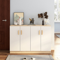 Shoe cabinet home door large capacity storage simple Nordic foyer entrance locker balcony simple modern shoe rack