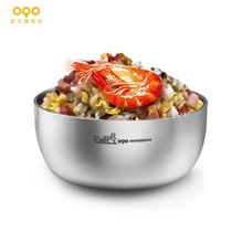 OQO Okeo stainless steel bowl thickened Anti-fall Rice Bowl Bowl creative bowl for students and children