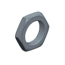 Hengzhu cabinet lock M19*1 M22*1 5 stainless steel zinc alloy plane nut