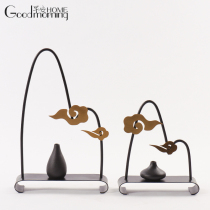 Chinese Xiangyun entrance decoration model room Home decoration Hotel villa decoration Office desktop art
