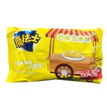 Huafeng Magic simple noodles soufflé corn flavor dry noodles 24gX48 bags of instant noodles snacks