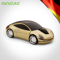 Mijo minicute wireless car mouse Nouveau Riche gold car mouse Creative car mouse photoelectric mouse