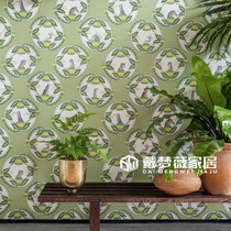 Original imported wallpaper Nordic American map background wall living room bedroom villa model room hardcover room porch wallpaper